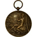 France, Médaille, Art Nouveau, Concours Musical, Le Journal, 1906, TTB+, Bronze