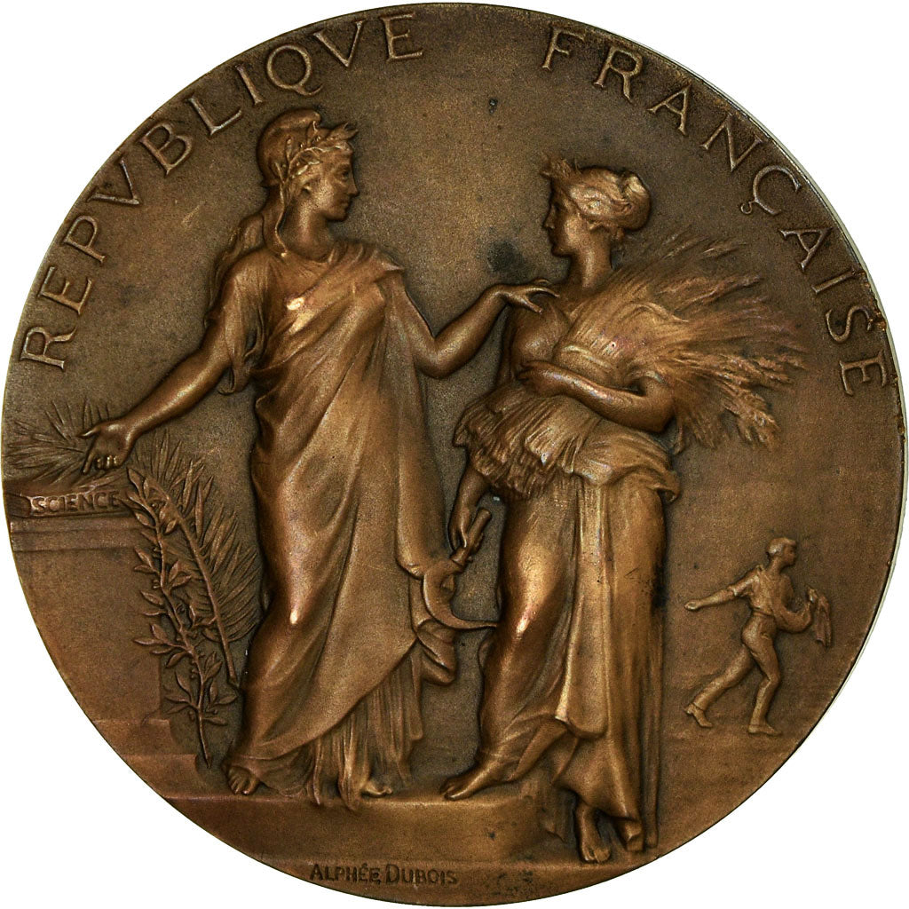Francja, Medal, Ministère de l'Agriculture, Associations Agricoles, Undated