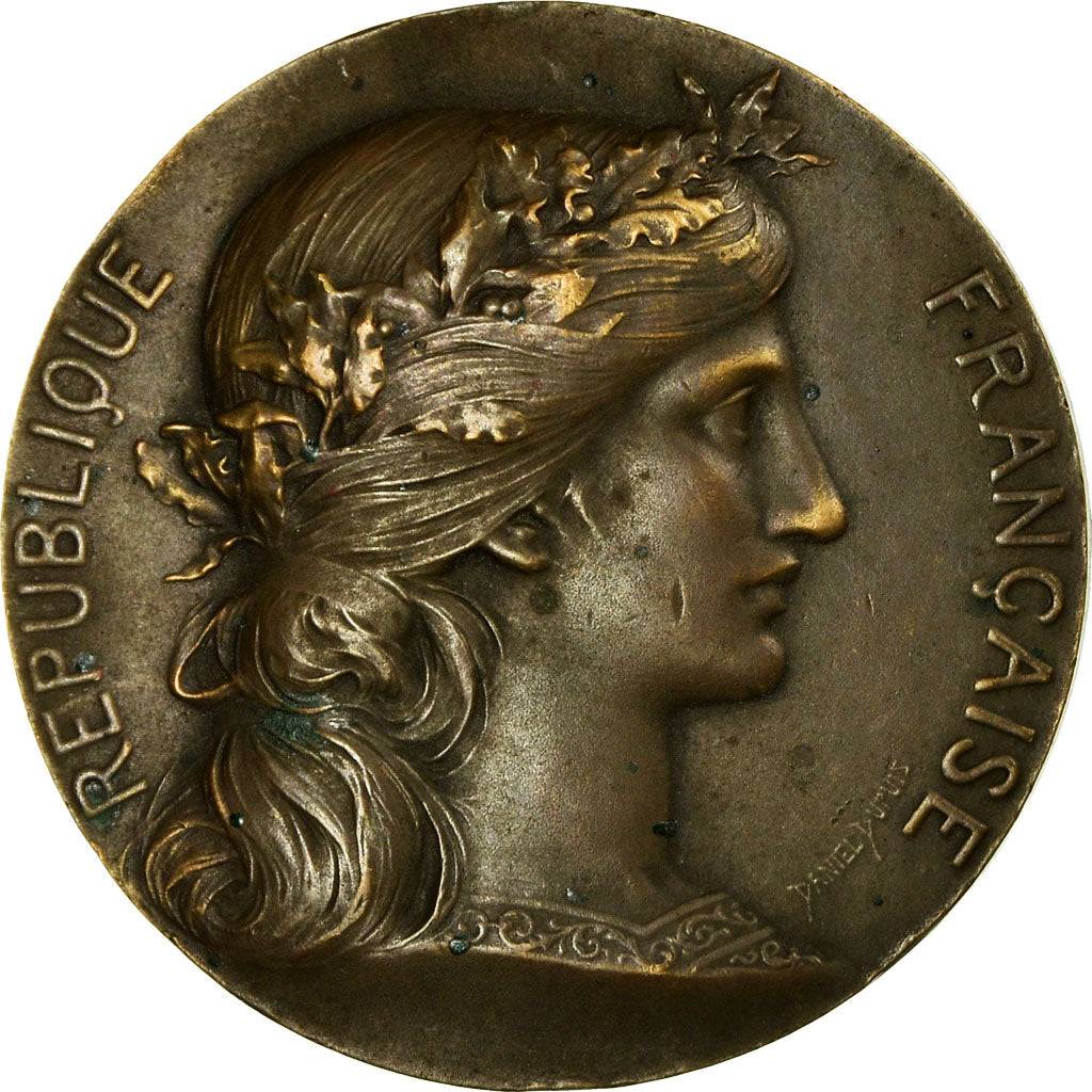 Francja, Medal, Prix Offert par le Ministre de la Guerre, Dubois.H, AU(50-53)