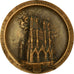 Francia, medalla, La Cathédrale de Reims Victime du Vandalisme, 1914, EBC