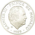 Monaco, Medal, 40 ème Anniversaire de Rainier III, 1989, MS(65-70), Silver