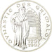 Monaco, Medaille, Dynastie des Grimaldi, 1997, STGL, Silber