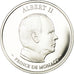 Monaco, Medal, Prince Albert II, 2005, MS(65-70), Srebro