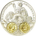 France, Medal, Histoire Monétaire, 20 Francs Or Cérès, MS(65-70), Silver