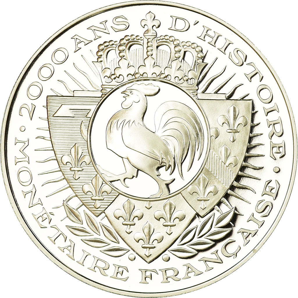 France, Médaille, Histoire Monétaire, 20 Francs Or Napoléon III, FDC, Argent