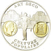 Francja, Medal, Histoire Monétaire, 10 Francs Turin, Art Déco, MS(65-70)