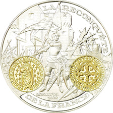 France, Medal, Histoire Monétaire, Royal d'Or, MS(65-70), Silver