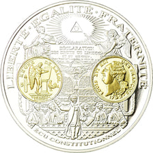 França, Medal, Histoire de la Monnaie Française, Ecu Constitutionnel