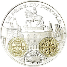 France, Medal, Histoire Monétaire, Ecu d'Or au Porc-Epic, Louis XII, MS(65-70)