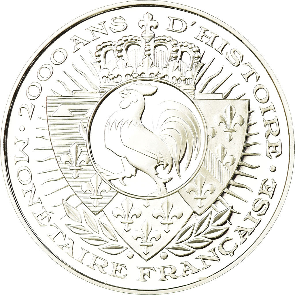 France, Medal, Histoire Monétaire, Ecu d'Or au Porc-Epic, Louis XII, MS(65-70)