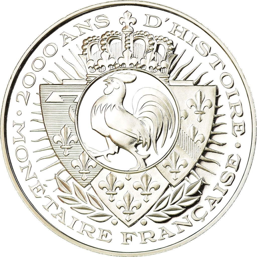 France, Medal, Histoire de la Monnaie Française, Ecu Constitutionnel