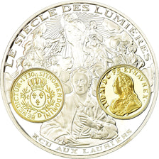Frankreich, Medaille, Histoire Monétaire, Ecu aux Lauriers, Louis XV, STGL