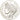 Francja, Medal, Reproduction de la 2 Francs Cérès 1870, MS(65-70), Srebro