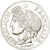 Francja, Medal, Reproduction de la 2 Francs Cérès 1870, MS(65-70), Srebro