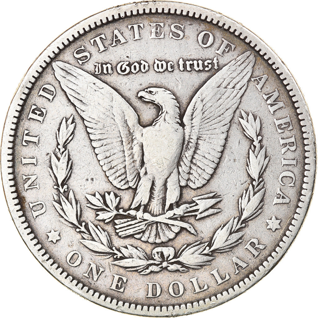 Coin, United States, Morgan Dollar, Dollar, 1883, U.S. Mint, Philadelphia
