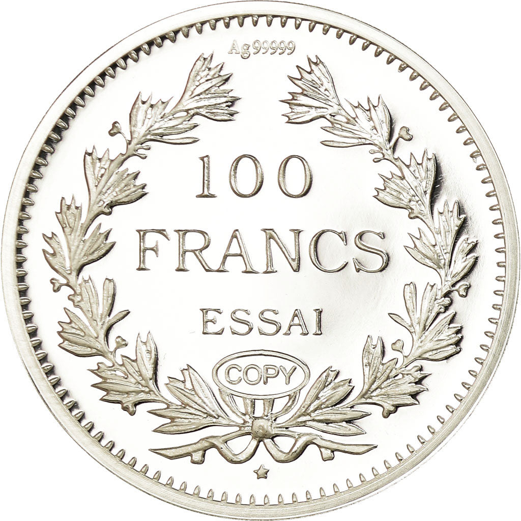 Francja, Medal, Reproduction, 100 Francs Essai, Louis Philippe Ier, MS(65-70)