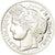 Francja, Medal, Reproduction de la 50 Centimes Cérès 1889, MS(65-70), Srebro