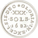 Frankreich, Medaille, Reproduction de la 30 Sols 1682, STGL, Silber