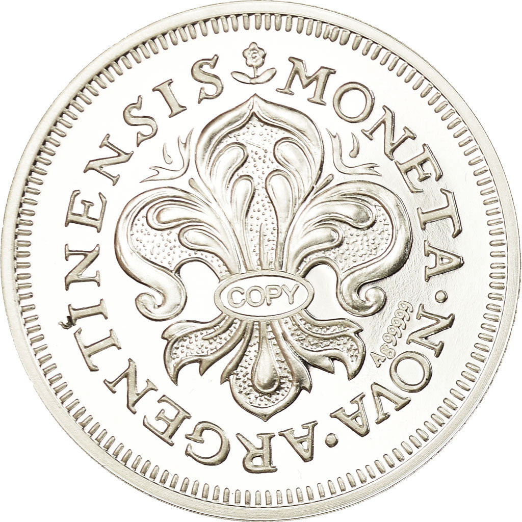 Frankreich, Medaille, Reproduction de la 30 Sols 1682, STGL, Silber