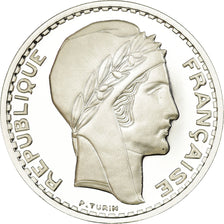 Frankreich, Medaille, Reproduction de la 20 Francs TURIN 1939, STGL, Silber