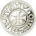 France, Medal, Reproduction du Denier de Beauvais, MS(65-70), Silver