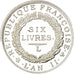 France, Médaille, Reproduction, Ecu de Six Livres, FDC, Argent