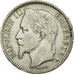 Monnaie, France, Napoleon III, Napoléon III, Franc, 1866, Paris, TTB+, Argent