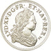 France, Medal, Reproduction de l'Ecu de Navarre, Louis XV, MS(65-70), Silver