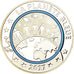 France, Medal, La Planète Bleue, 2017, MS(65-70), Silver