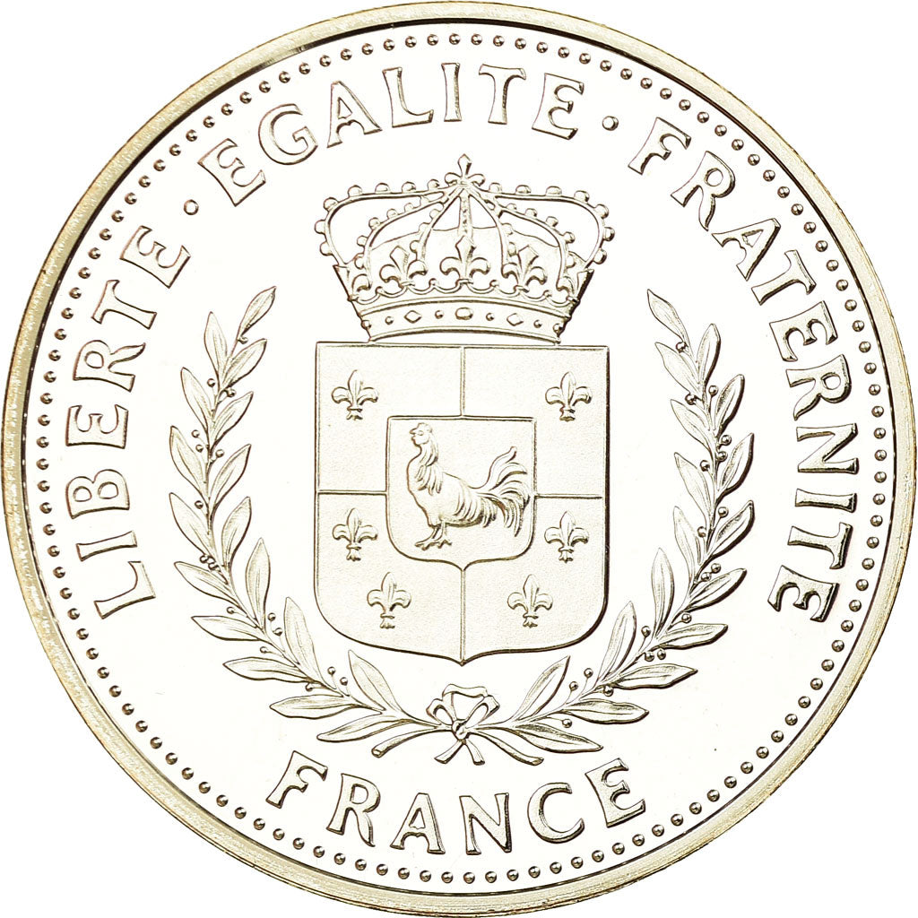 France, Medal, Continent, Antarctique, 2017, MS(65-70), Silver