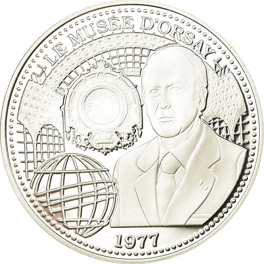 France, Médaille, Les Joyaux de Paris, Le Musée d'Orsay, FDC, Argent