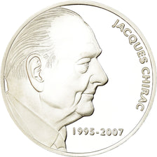 France, Medal, Président Jacques Chirac, MS(65-70), Silver