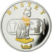 Egitto, medaglia, Les Dieux d'Egypte, Bastet, FDC, Argento