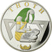 Egypt, Medal, Les Dieux d'Egypte, Thoth, MS(65-70), Silver