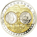 Luxemburgo, Medal, Euro, Europa, MS(65-70), Prata