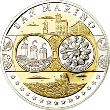 San Marino, Medal, Euro, Europa, MS(65-70), Silver