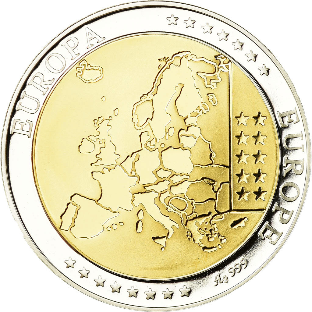 San Marino, Medal, Euro, Europa, MS(65-70), Silver