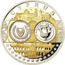 Cipro, medaglia, Euro, Europa, FDC, Argento