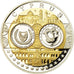 Cipro, medaglia, Euro, Europa, FDC, Argento