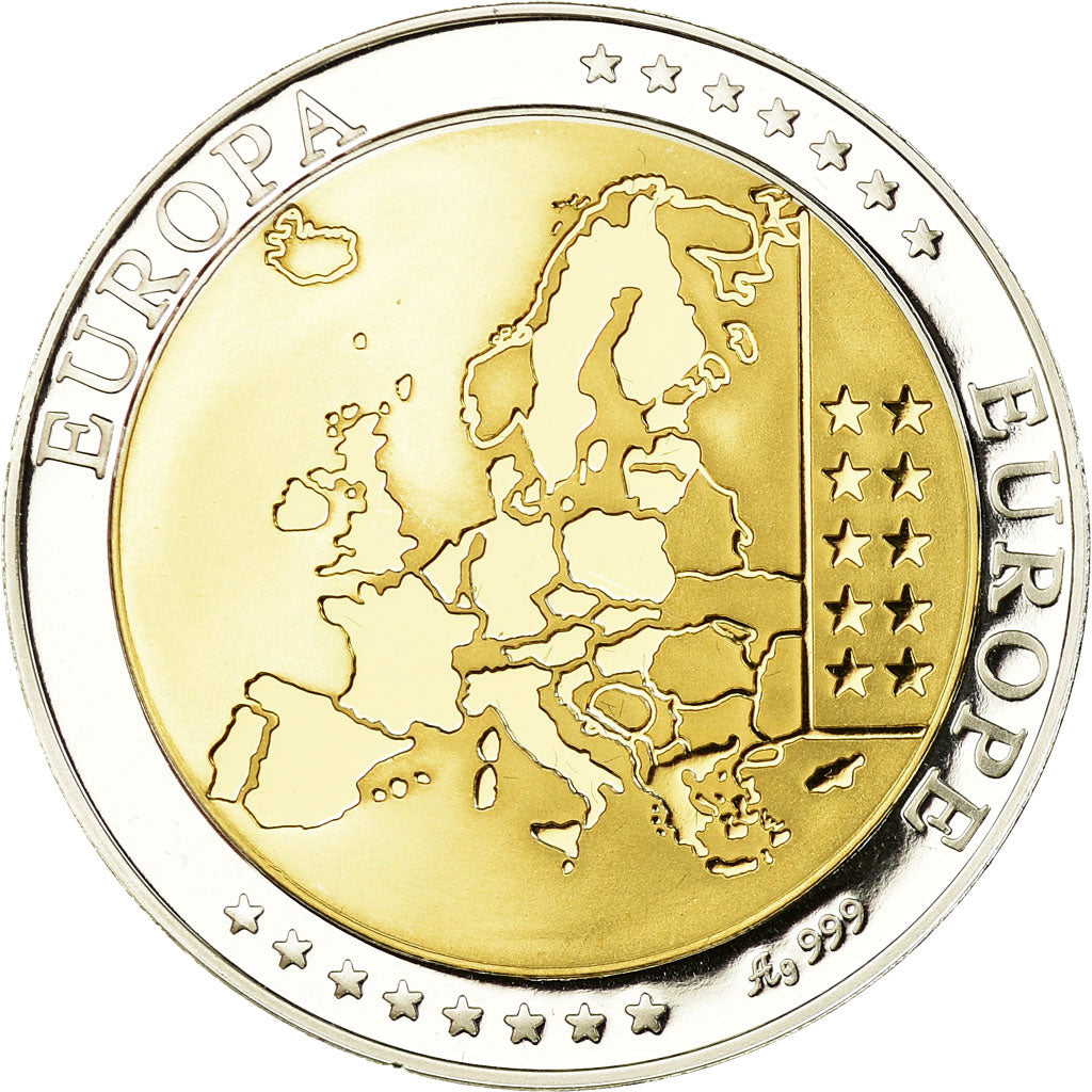 Vatican, Medal, L'Europe, Vatican, MS(65-70), Silver