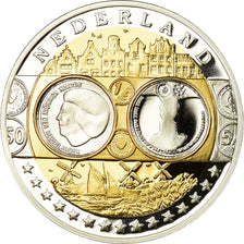 Pays-Bas, Médaille, Euro, Europa, FDC, Argent