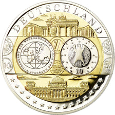 Germany, Medal, Euro, Europa, MS(65-70), Silver