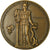 France, Medal, Médecine, Professeur Lévaditi, 1945, Lavrillier, MS(65-70)