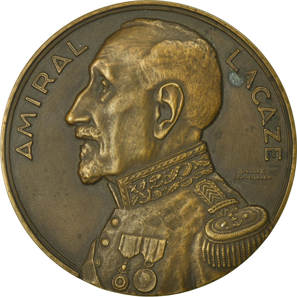 Francja, Medal, Amiral Lacaze, Ministre de la Marine, Wysyłka, Undated