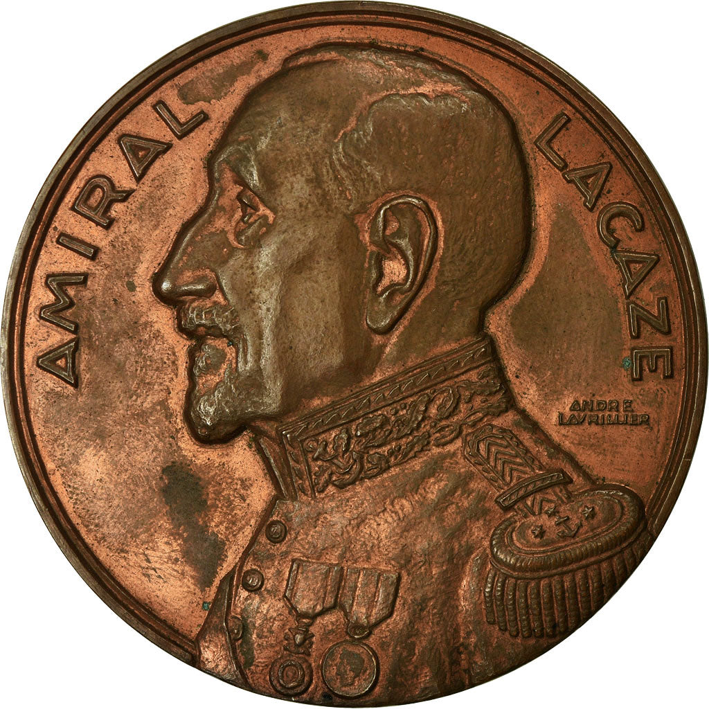Francja, Medal, Amiral Lacaze, Ministre de la Marine, Wysyłka, Undated