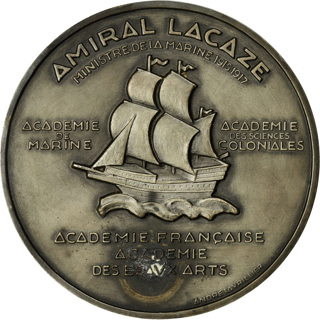 France, Médaille, Amiral Lacaze, Ministre de la Marine, Shipping, Lavrillier