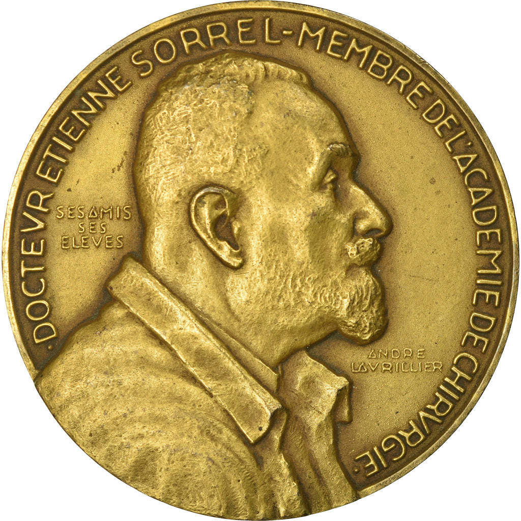 France, Médaille, Docteur Etienne Sorrel, Académie de Chirurgie, Lavrillier