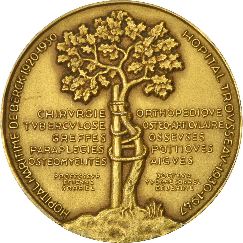 France, Médaille, Docteur Etienne Sorrel, Académie de Chirurgie, Lavrillier