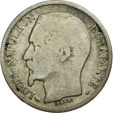 Monnaie, France, Napoleon III, Napoléon III, Franc, 1852, Paris, TB, Argent