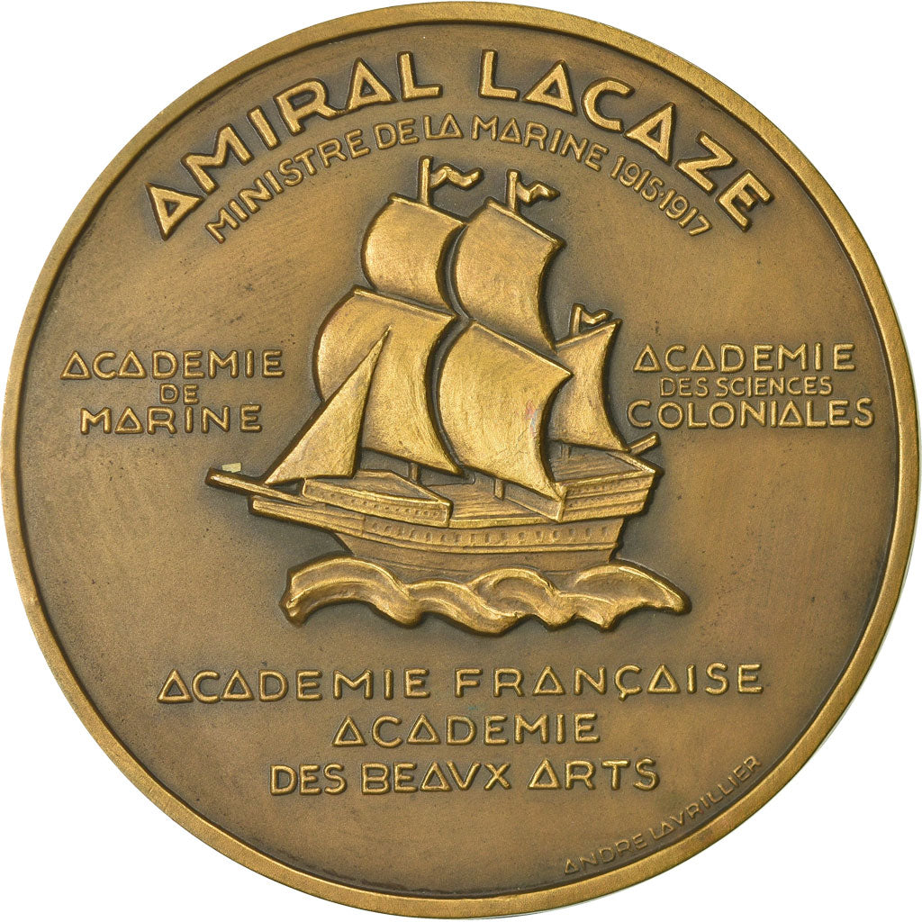 Frankreich, Medaille, Amiral Lacaze, Ministre de la Marine, Shipping